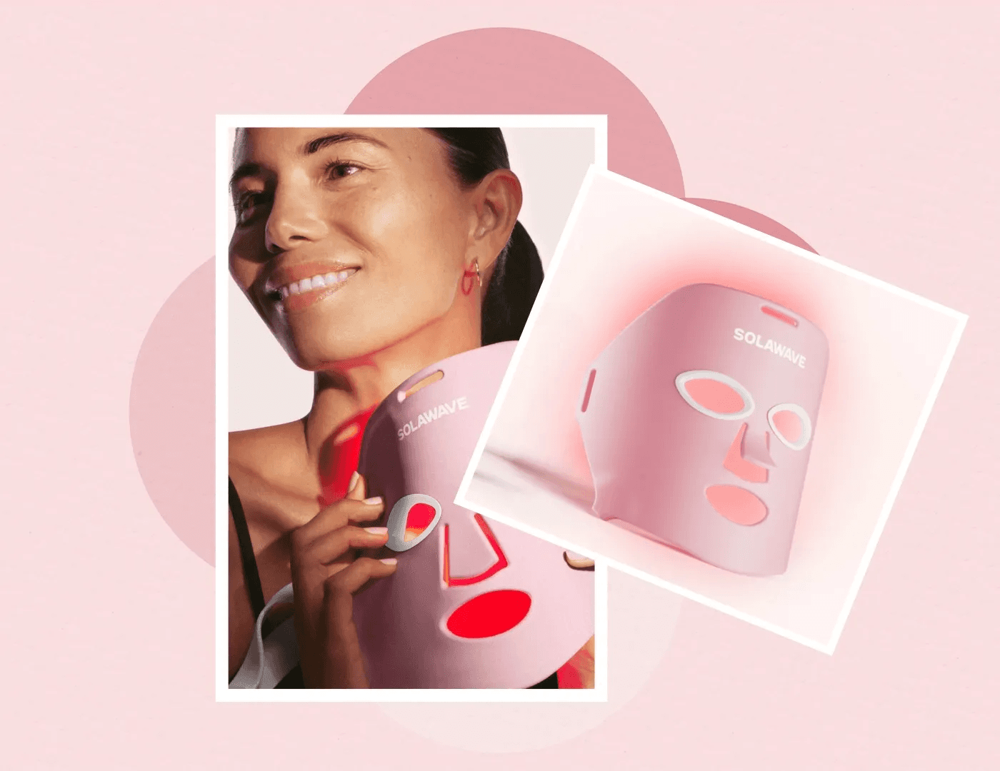 man filming on beach