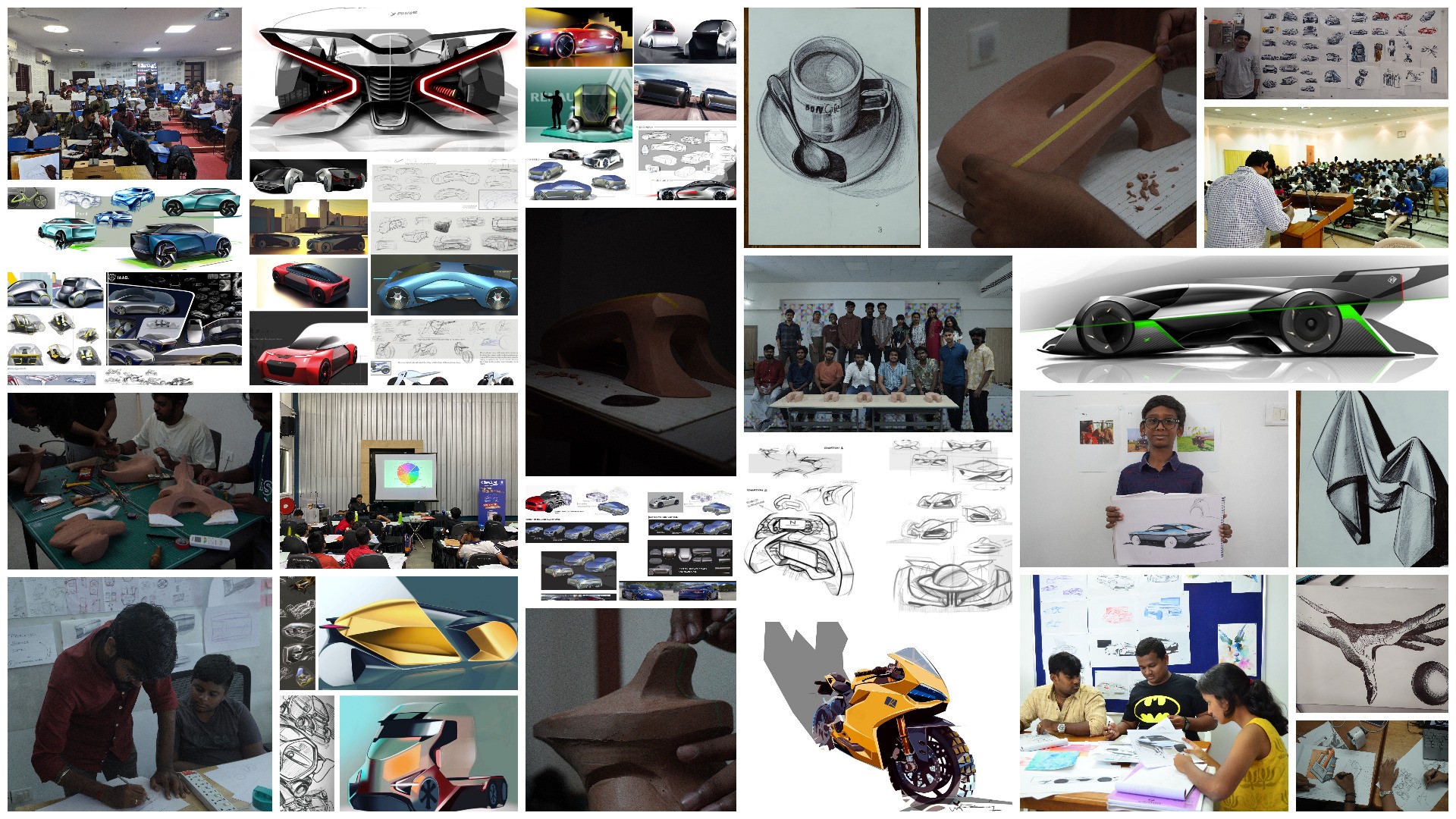 AYA Design Academy Students work Collage