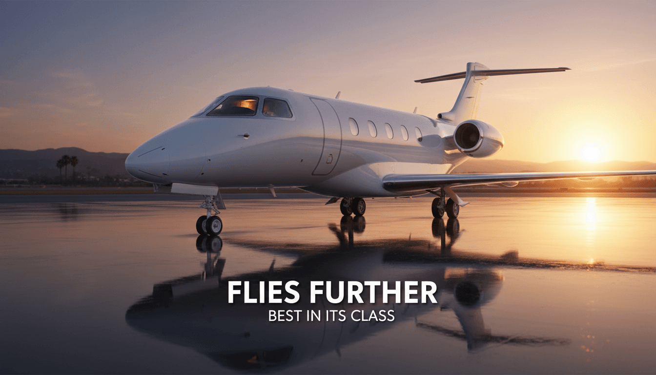 Embraer Praetor 600 private jet — value-leading midsize business jet, Korea charter guide