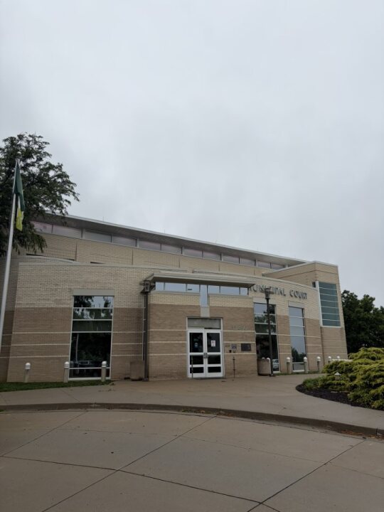 Exterior of Overland Park Justice Center, Overland Park, Kansas