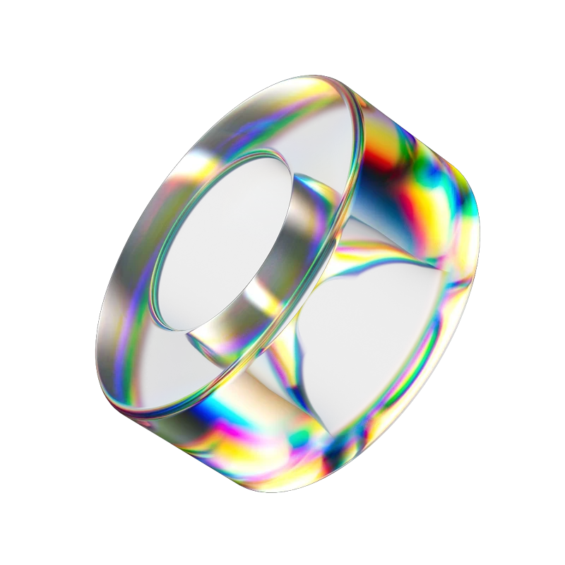 Objeto prismático Dimensia