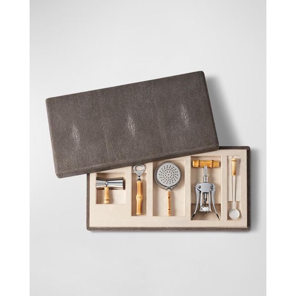 Luxury cocktail and bar tool set