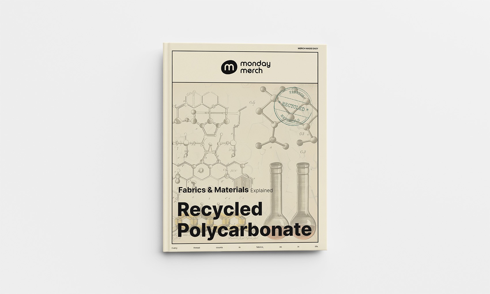 Monday Merch Fabrics and Materials Book Recycled Polycarbonate