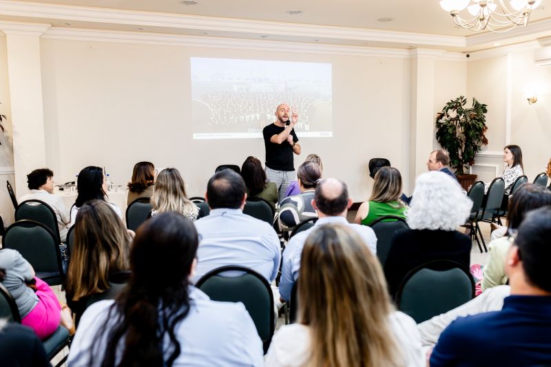 foto apresentação palestra