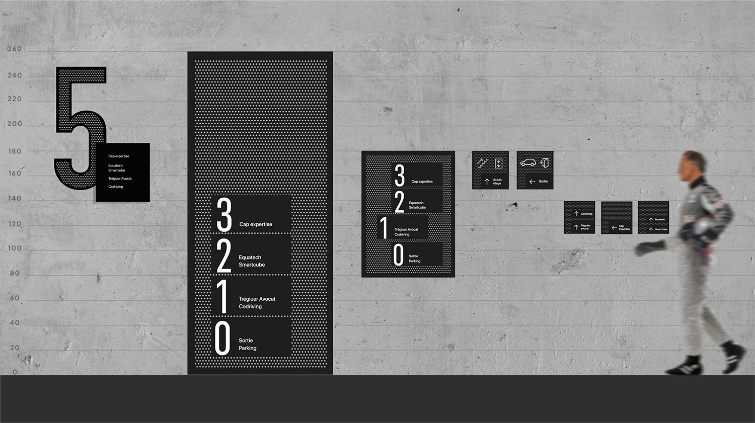 assiette fleur de courgette restaurant Amer à Malmedy, Belgique. Marquage du logo sur l'assiette