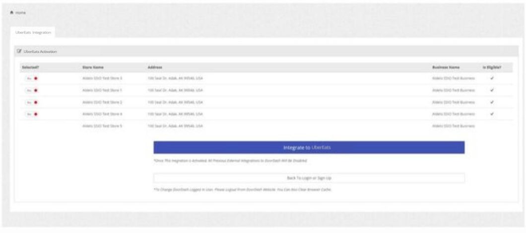 Aldelo Express Cloud & DoorDash