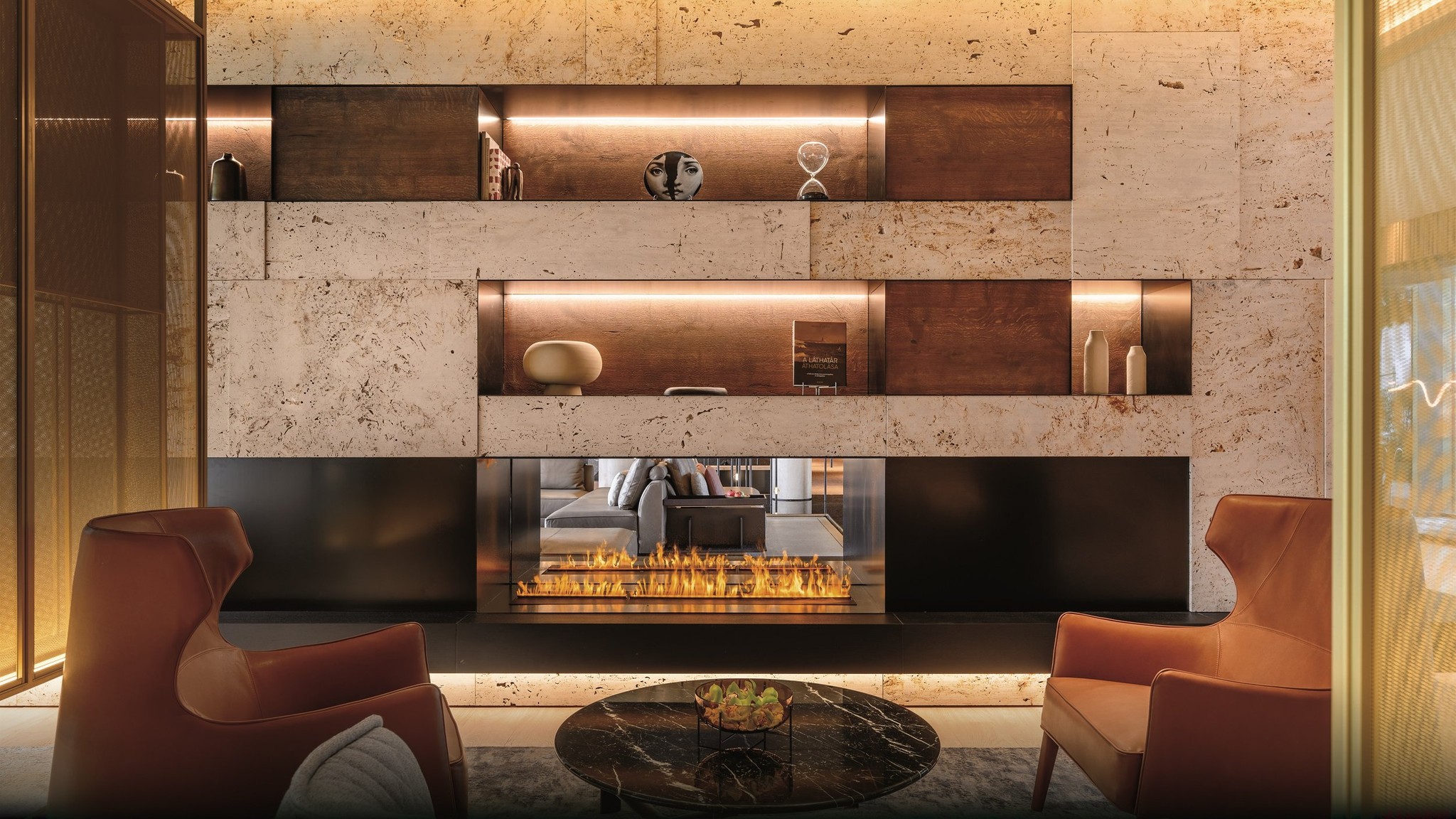 melea hotel_fireplace_kroki studio