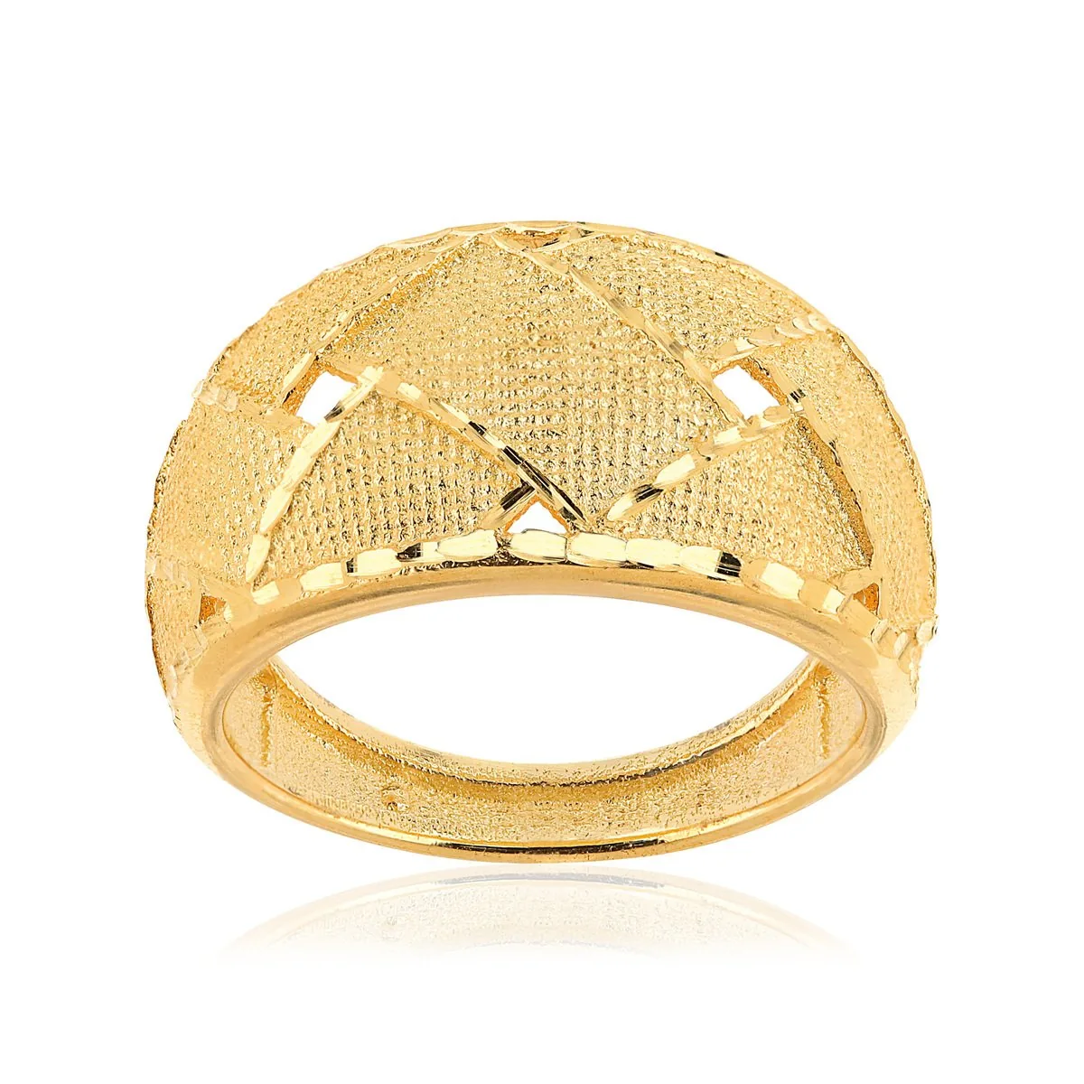 Bague en or jaune 375