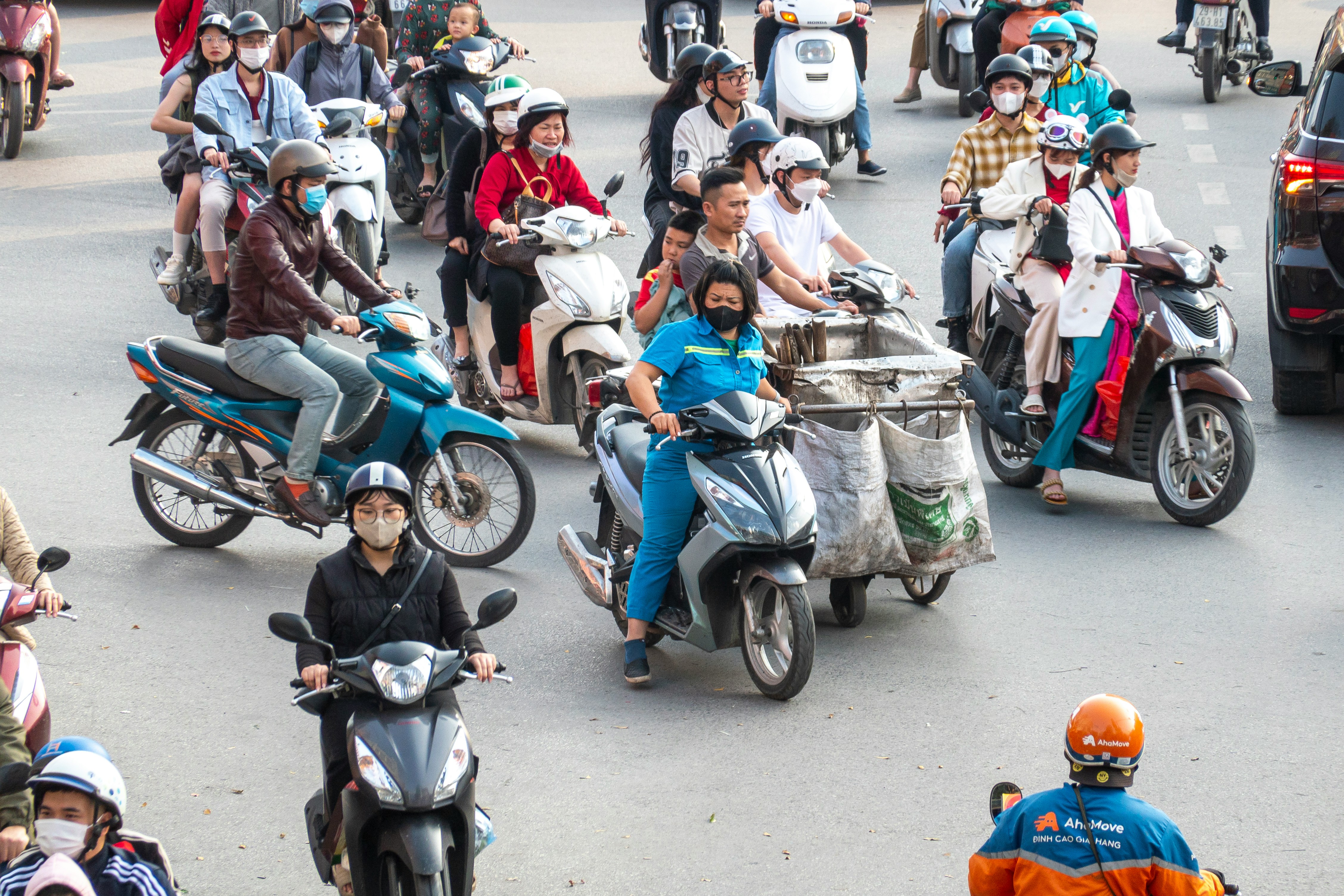 OS Research's three sectors — Education, Health, Everyday Life — serving the modern Vietnamese household