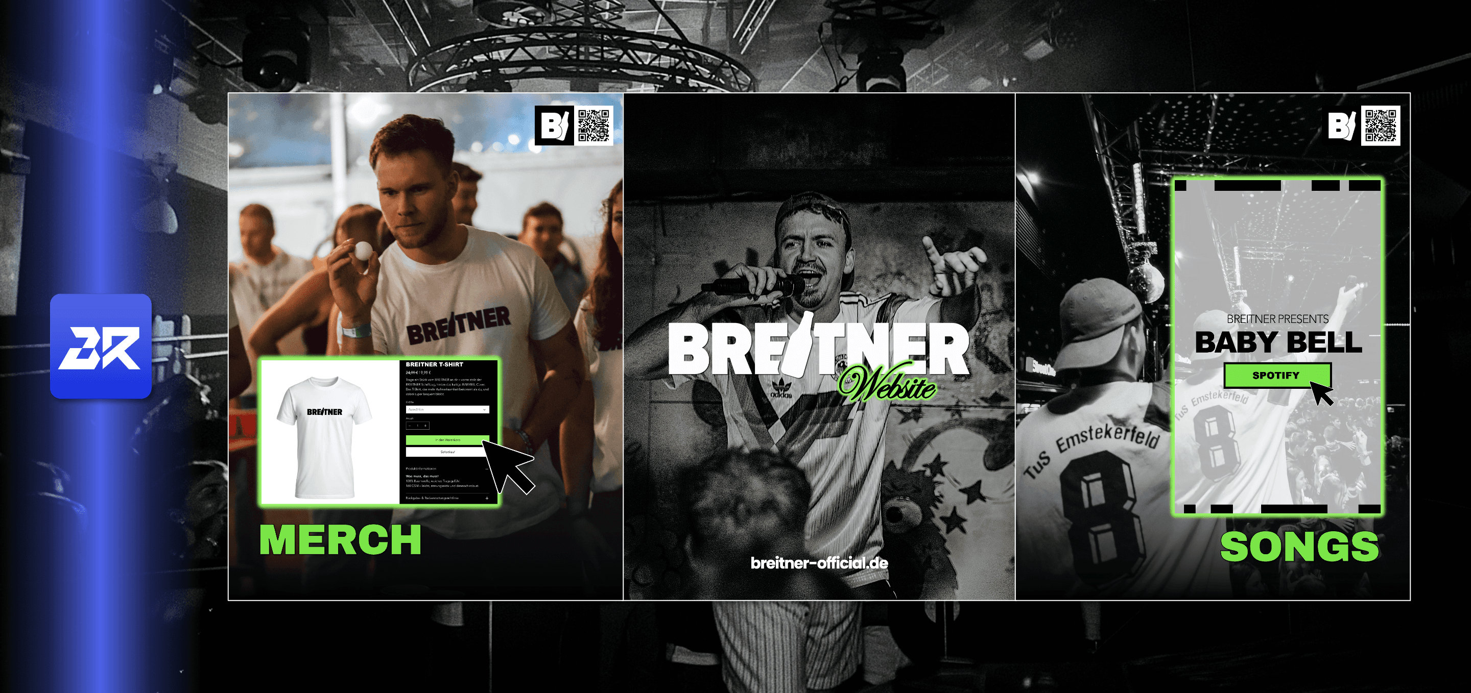 Vorstellung der Internetseite von Breitner