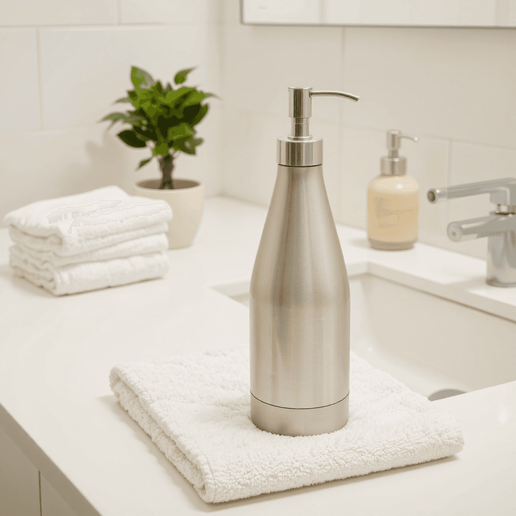 product photography of pet spray bottle