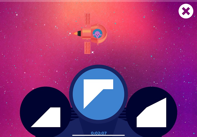 Make a square: choose the correct shape to complete the square