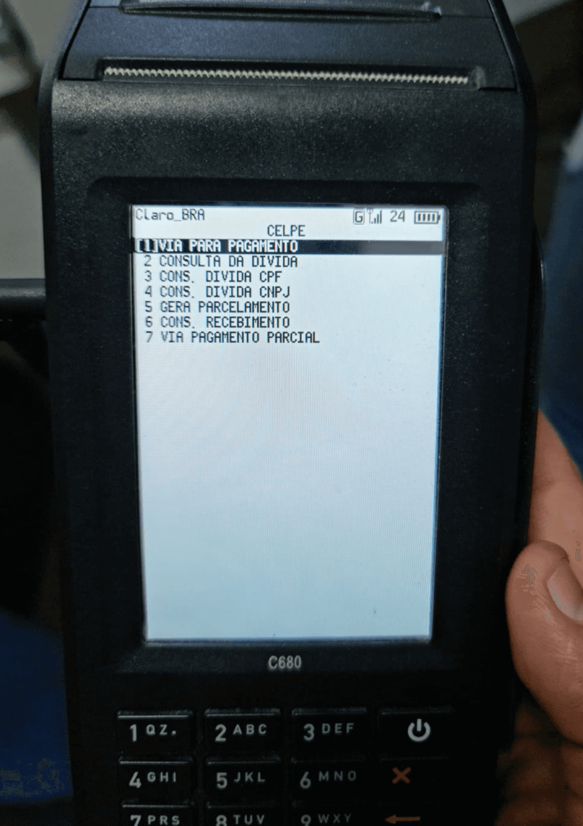 POS Verifone VX680