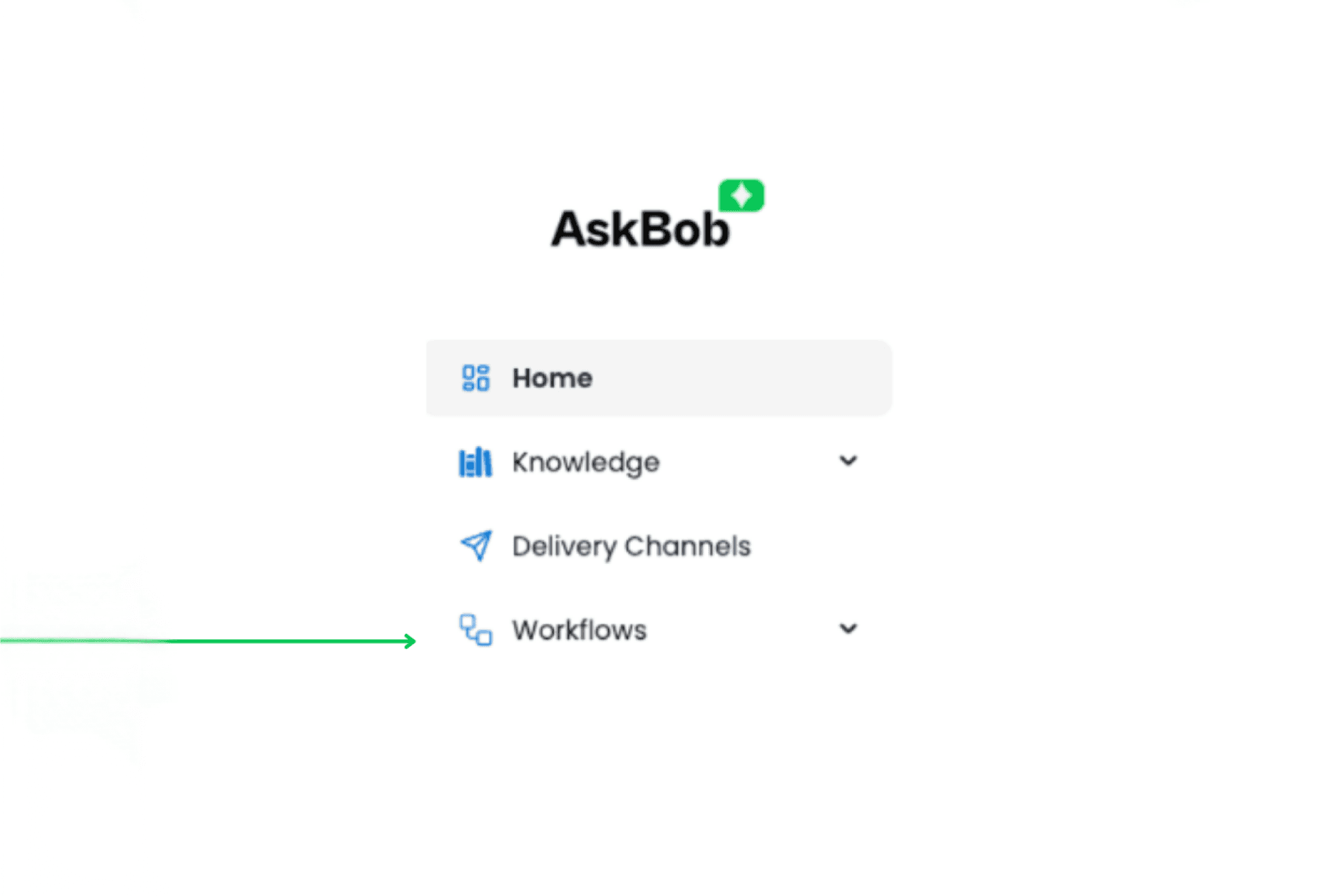 Screenshot of an interface for editing the AI agent’s response settings for a specific question.