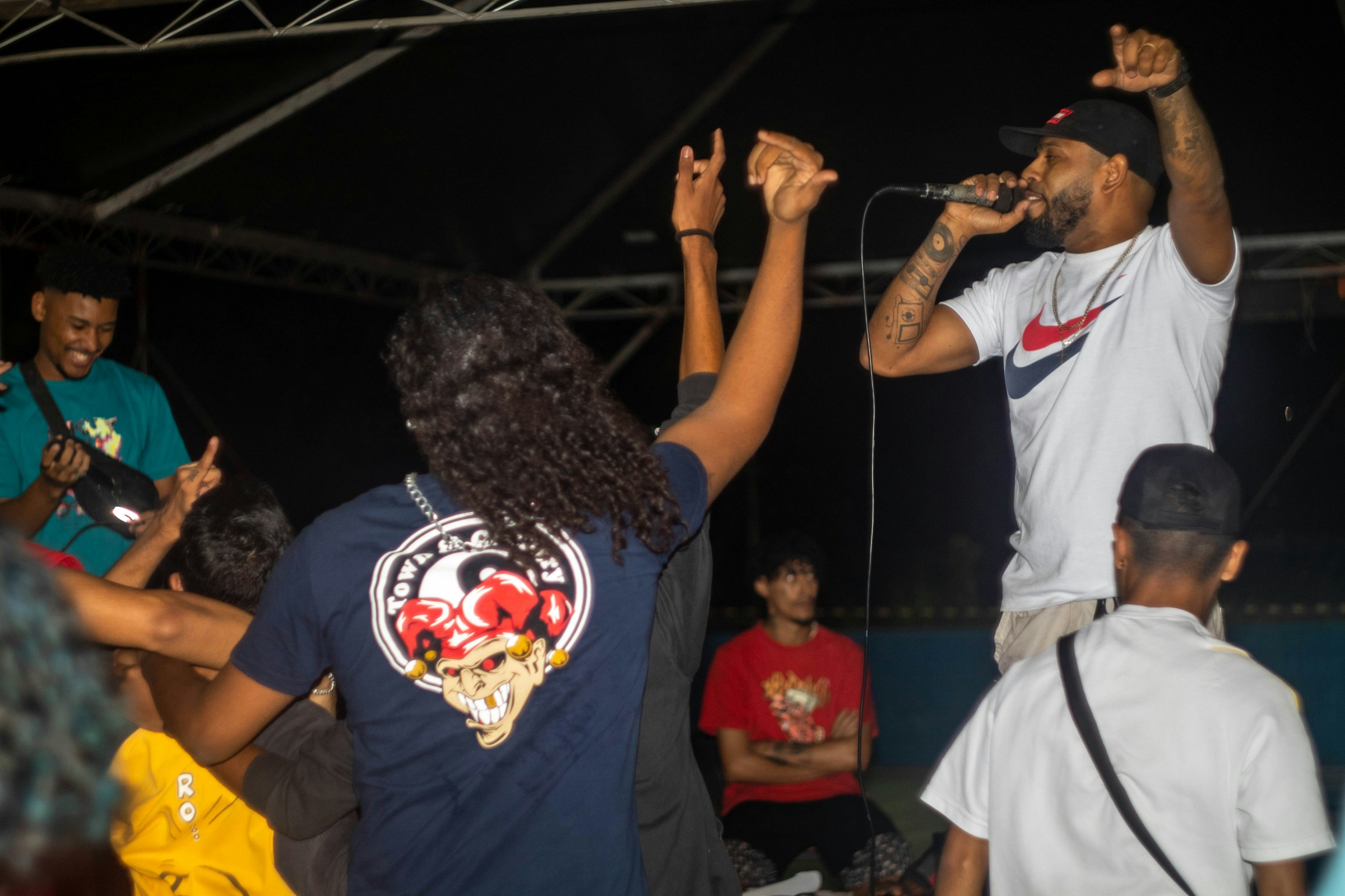 man with audience - What Other Genres of Music Influenced the Development of Hip-Hop and Rap?