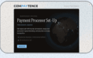 Thumbnail of the Compaytence Payment Processor Set-Up page