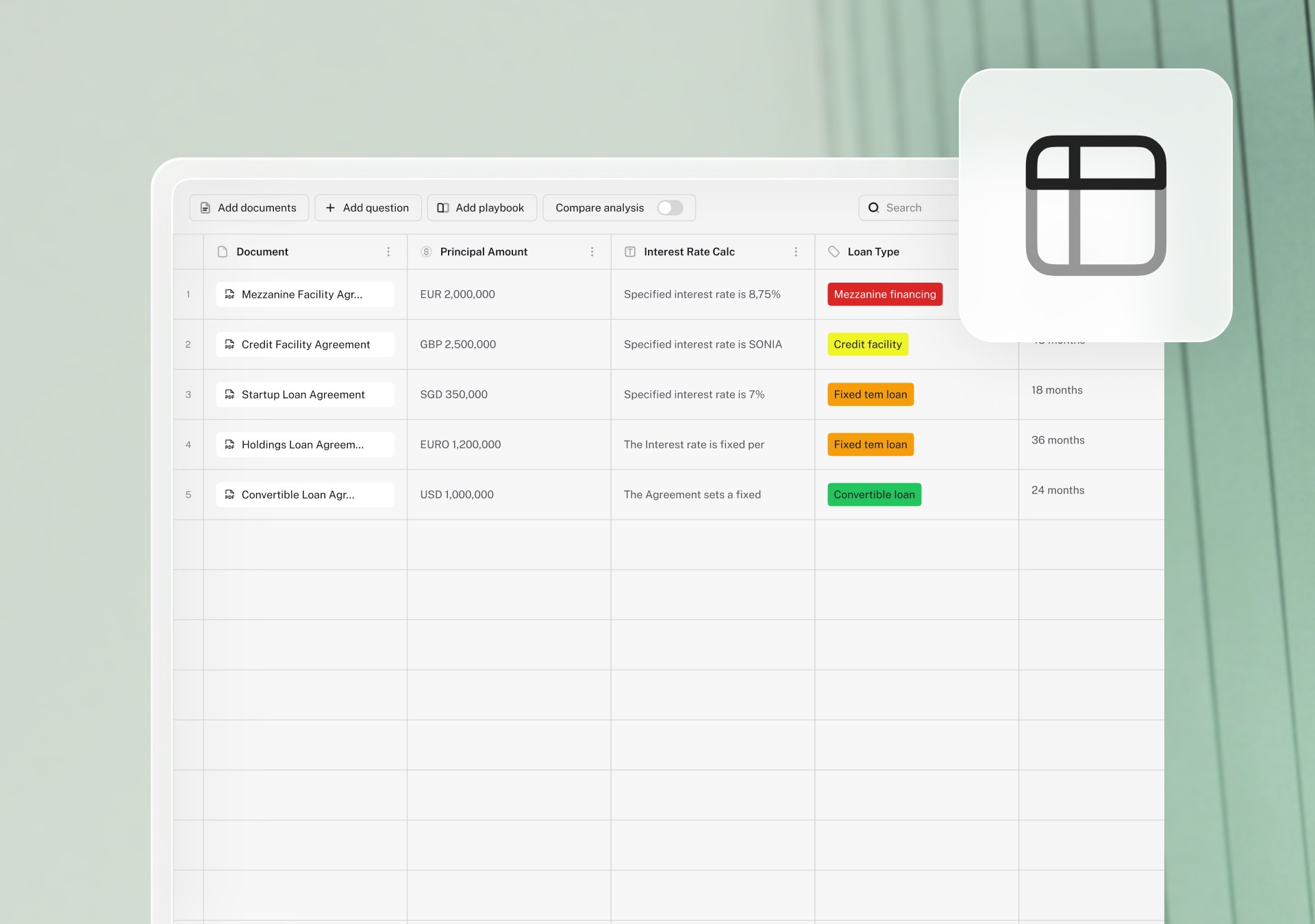 LEGALFLY “Escalate” action button used to route complex legal issues for further review.