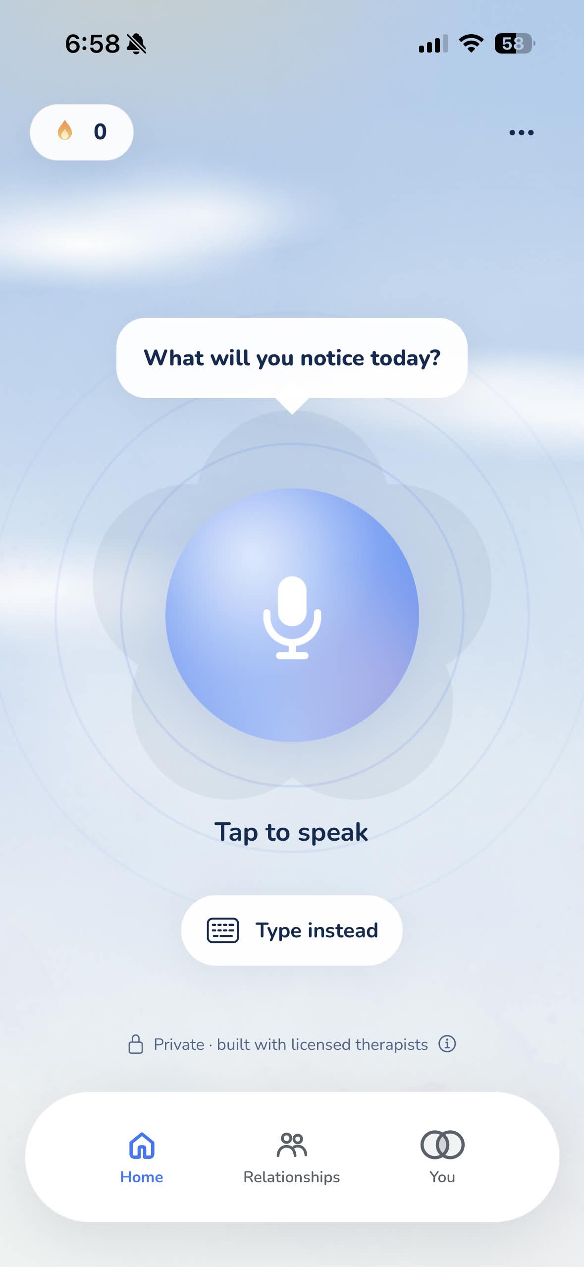 Voice page