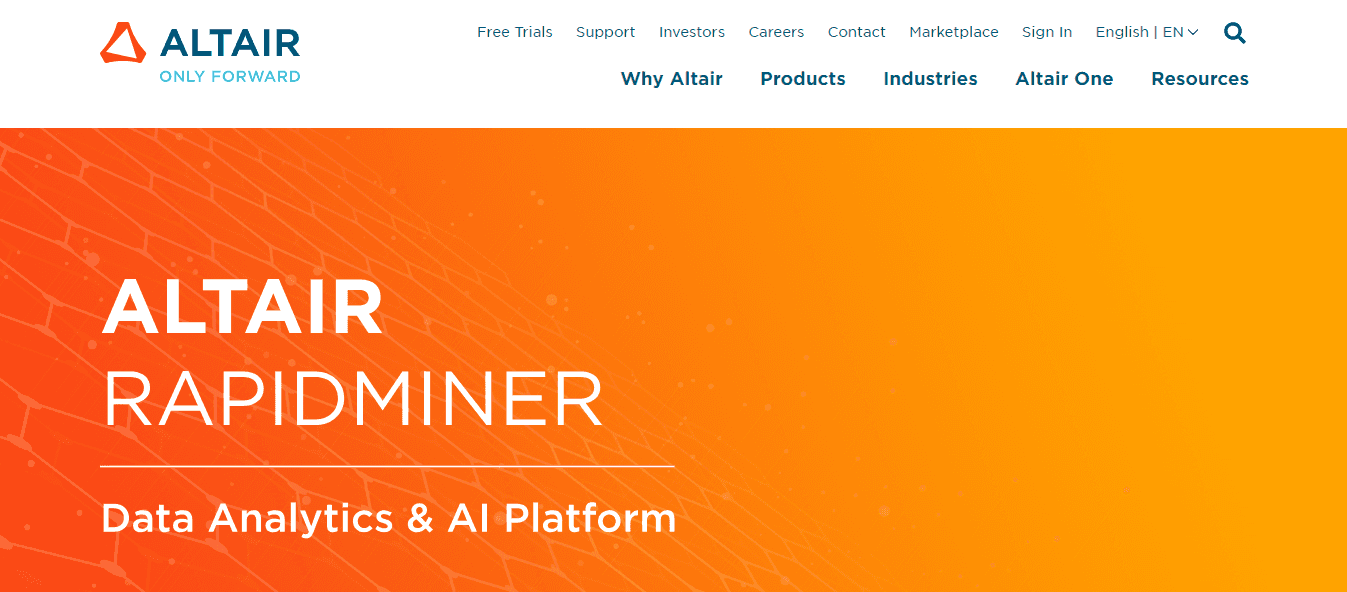 RapidMiner - Best AI Tools for Research