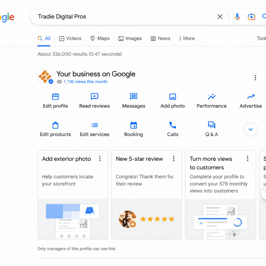 google business profile setup