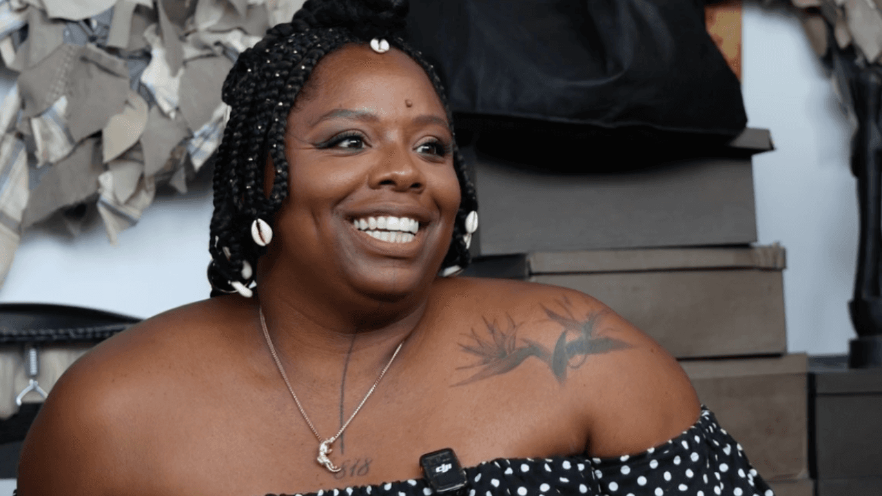 Patrisse Cullors smiling