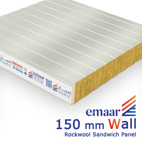 150mm Wall Rockwool Sandwich Panel