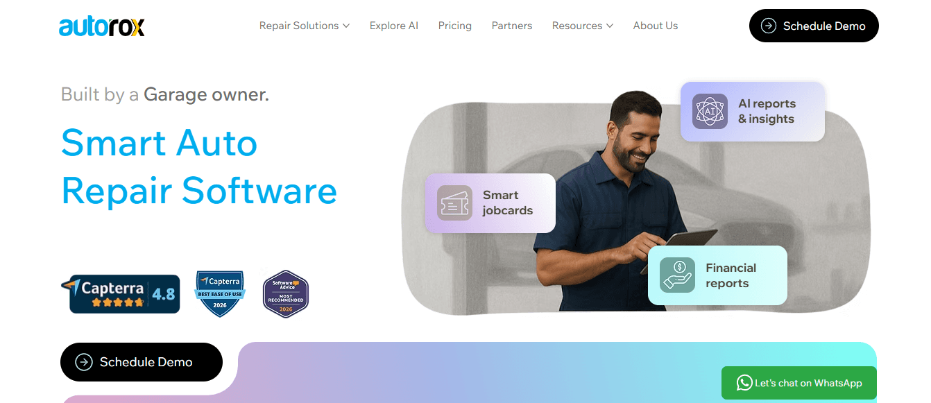 autorox - Auto Shop Management Software Comparison