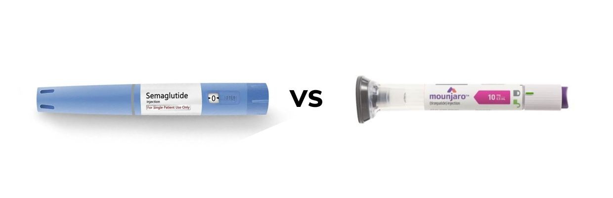 comparison - Tirzepatide vs Semaglutide Side Effects 