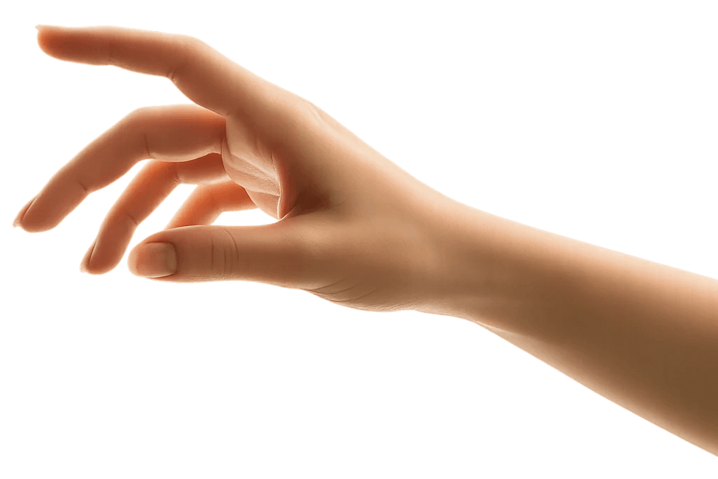 Hand Emerging from Right