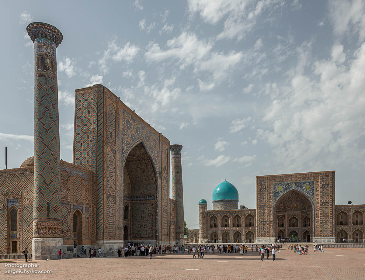 Samarkand, Uzbekistan by photographer Sergei Chyrkov. Самарканд, Узбекистан, фотограф: Сергей Чирков.