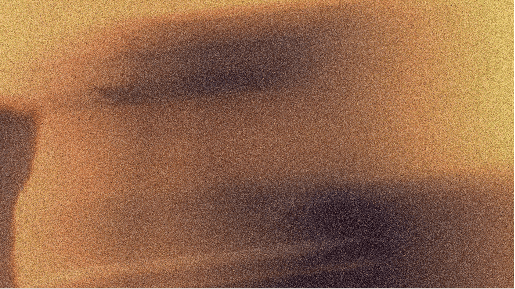 Huppa brand image. A yellow and orange gradient, taken from a picture of a man moving his arms