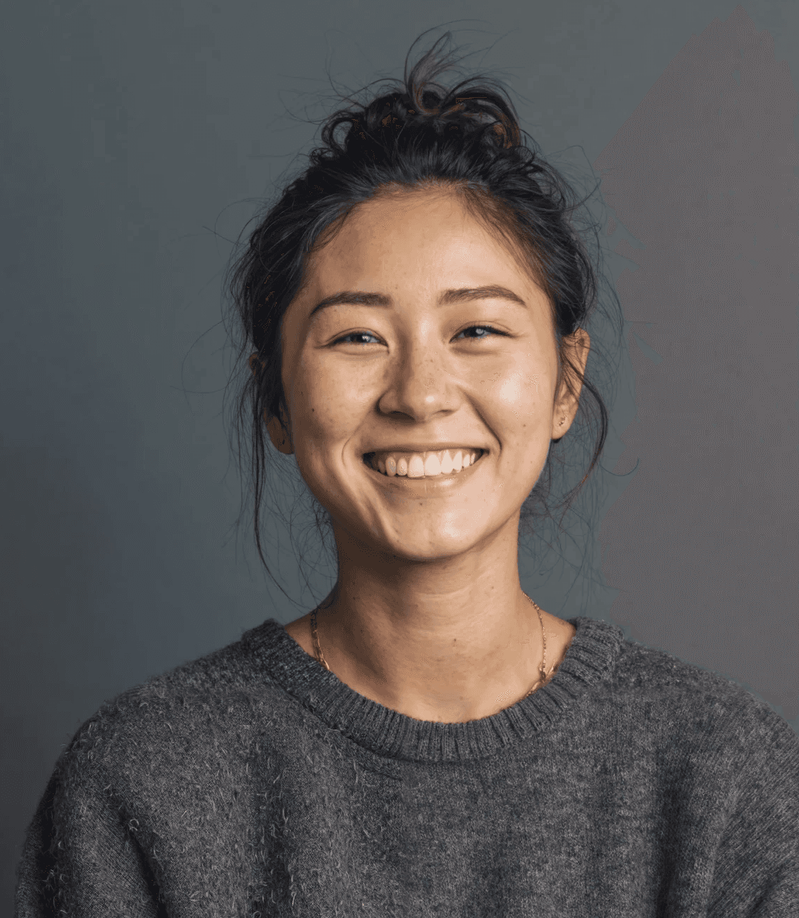 Young asian female representing a technical team member for AI Indy