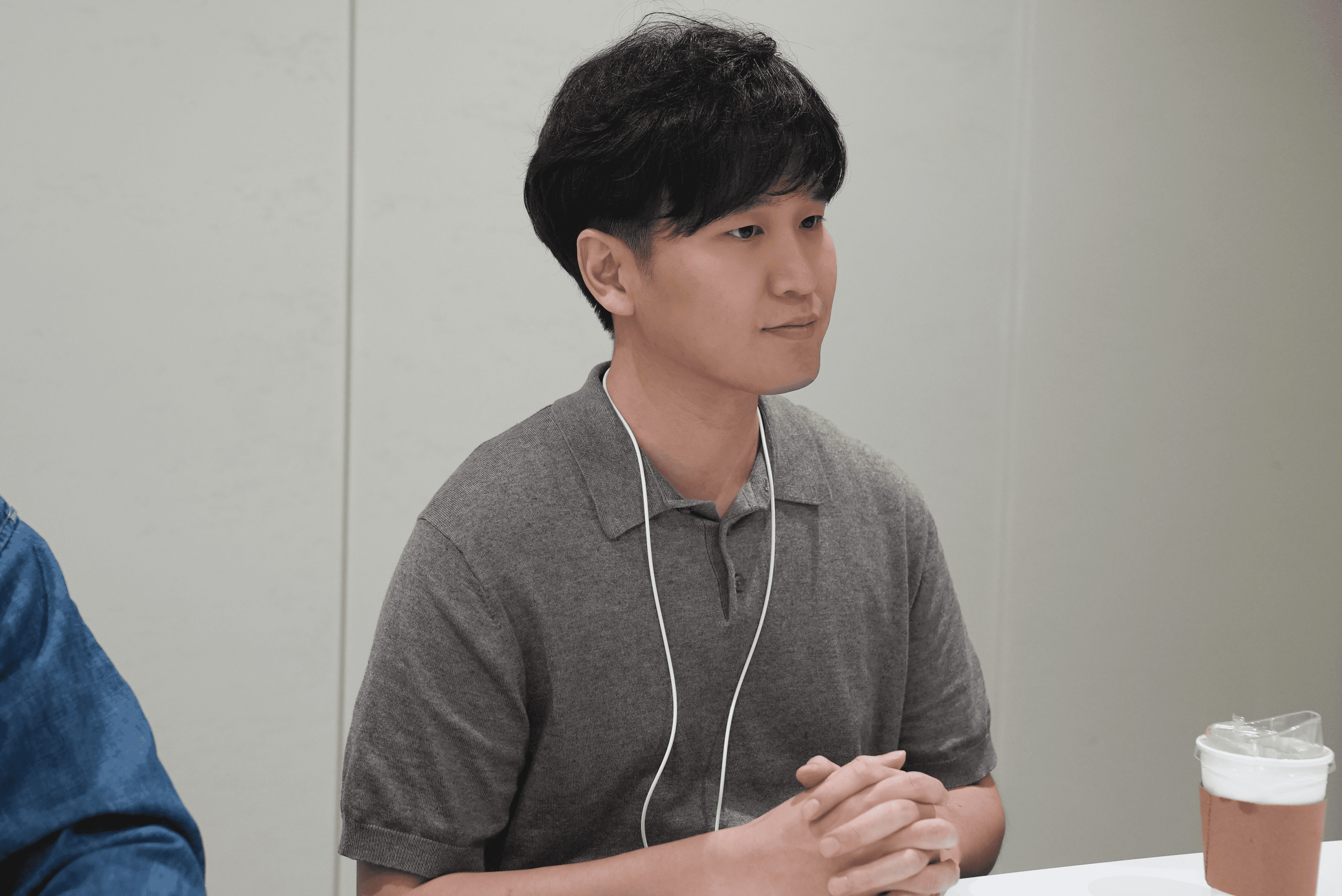 한화비전의 주차유도 카메라에 대해 이야기하는 안재영 선임