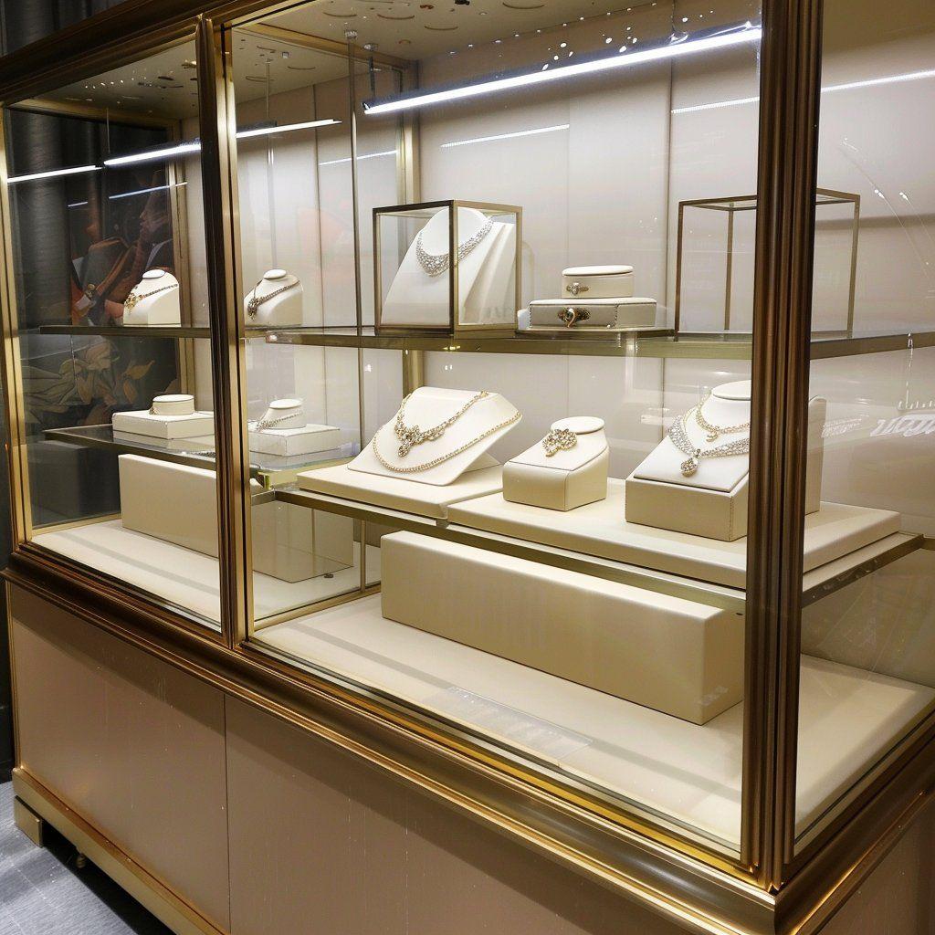 珠寶零售展示櫃訂製 Bespoke Jewelry Display Cases