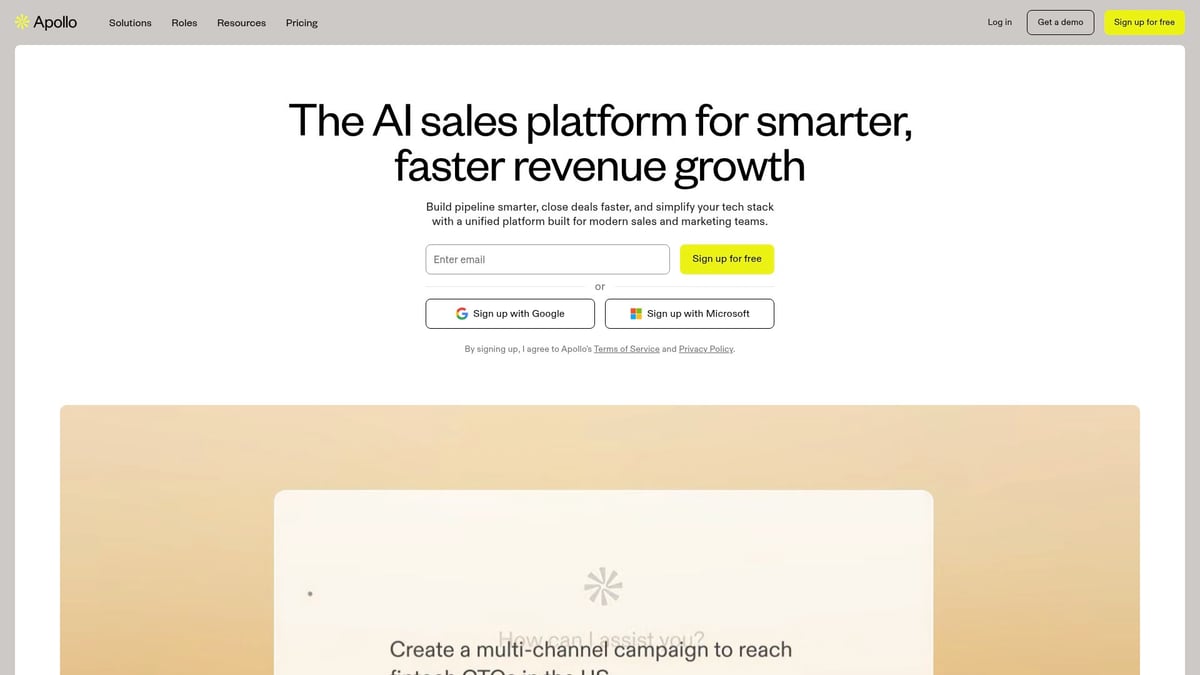 9 Essential Lead Generation Automation Tools for 2025 - Apollo.io