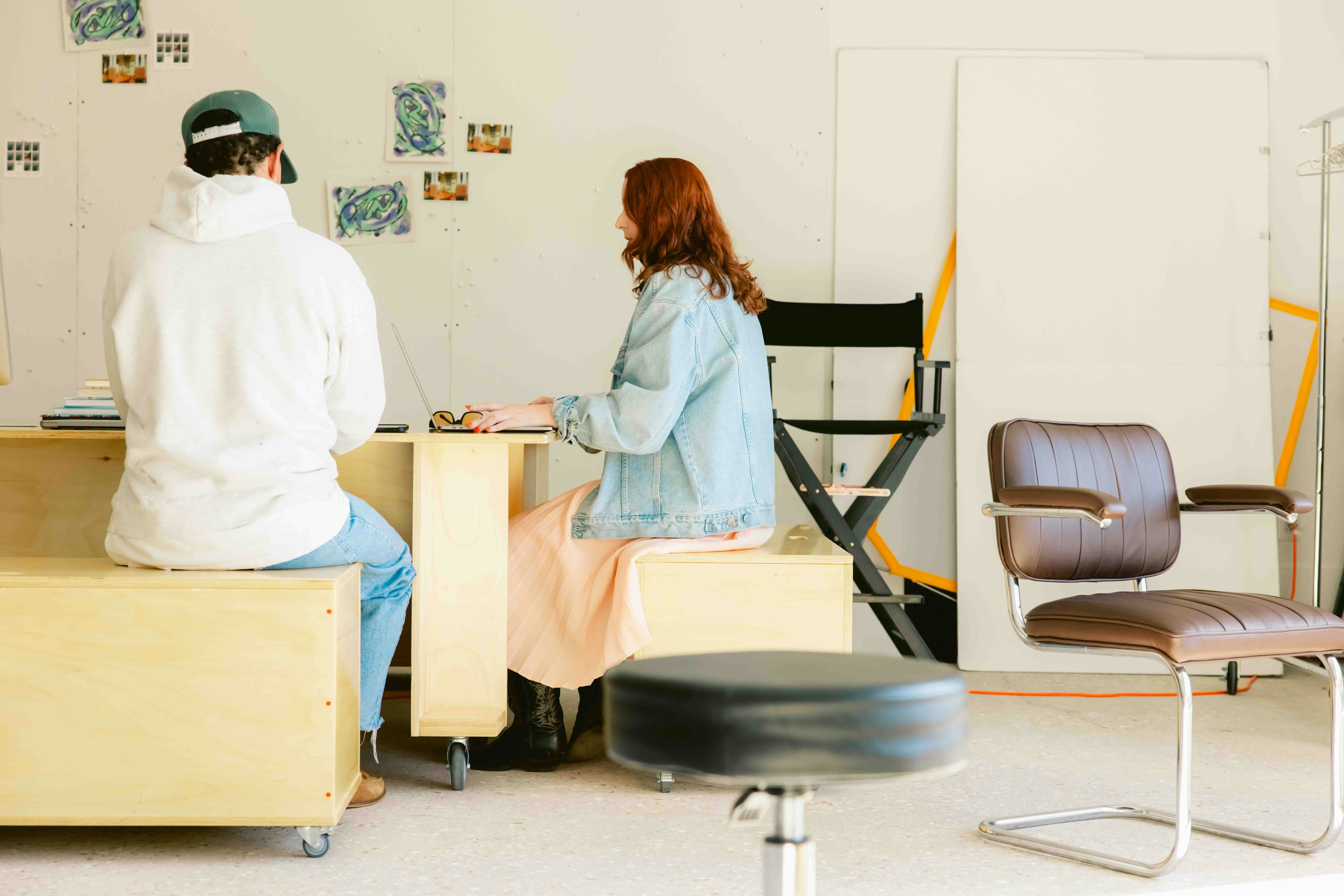 Team working in the office