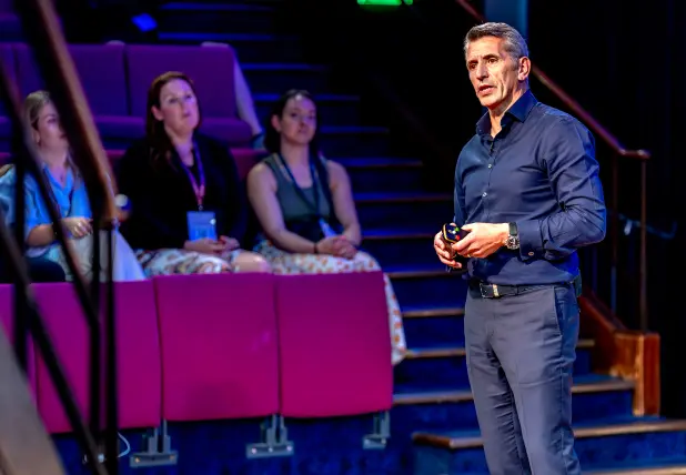 green trees on cliff