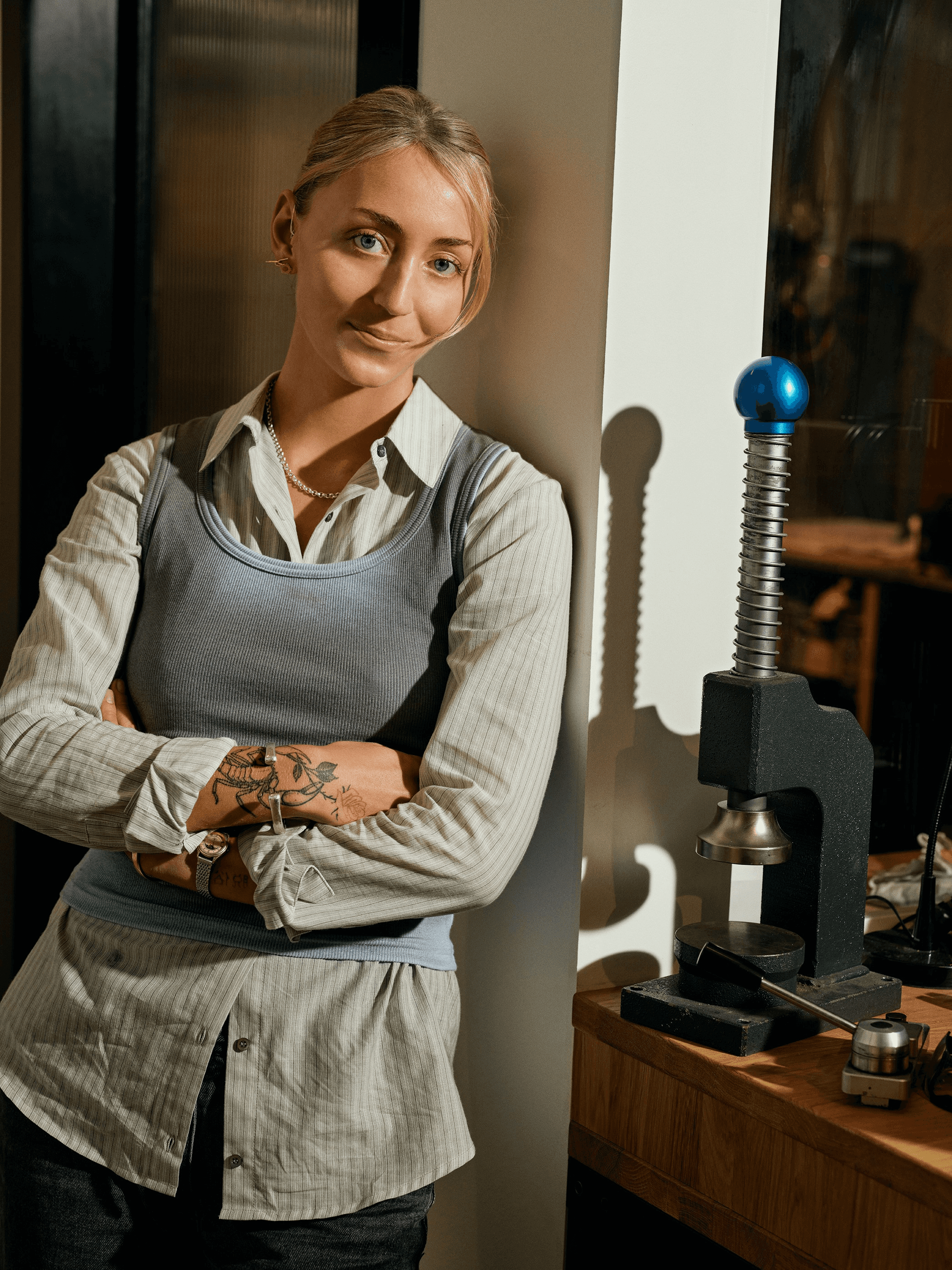 Female small business owner