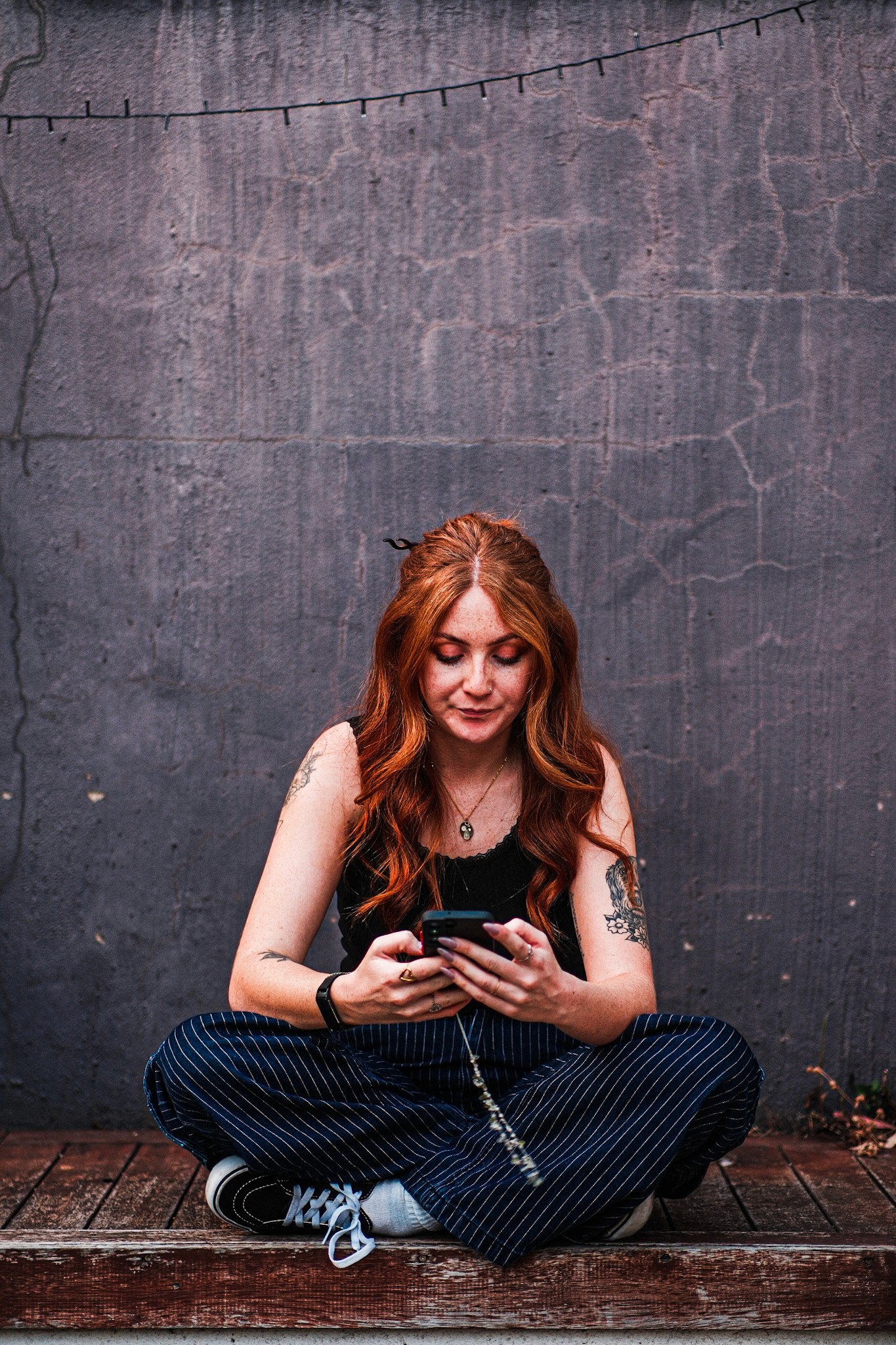 Commercial photography by JamesTheLyon for PixelSpaces — events, gigs, headshots, people, and architecture — headshot of actor actress for extra movie tv star ginger model girl woman with long curly hair