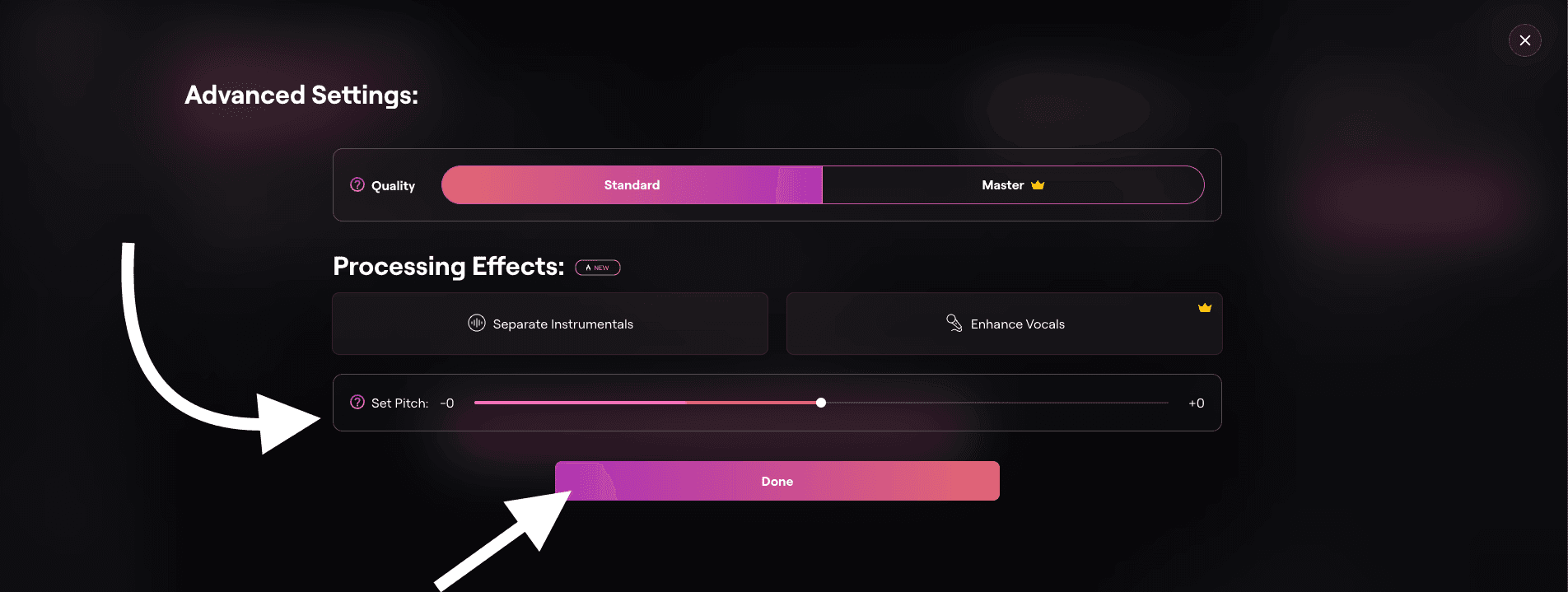 Musicfy's jschlatt ai voice generator