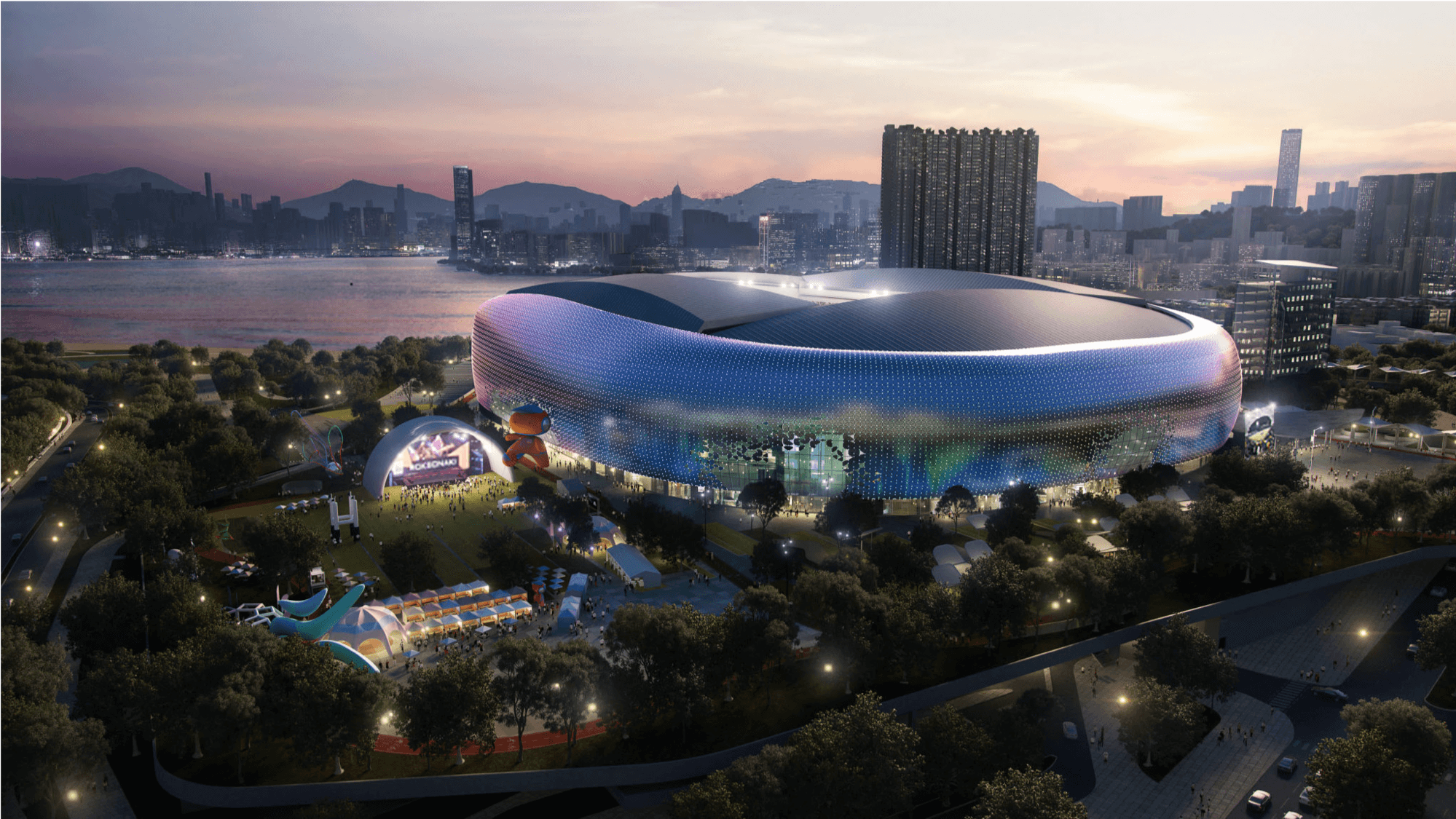 Black cosmetic product bottle against a dark background