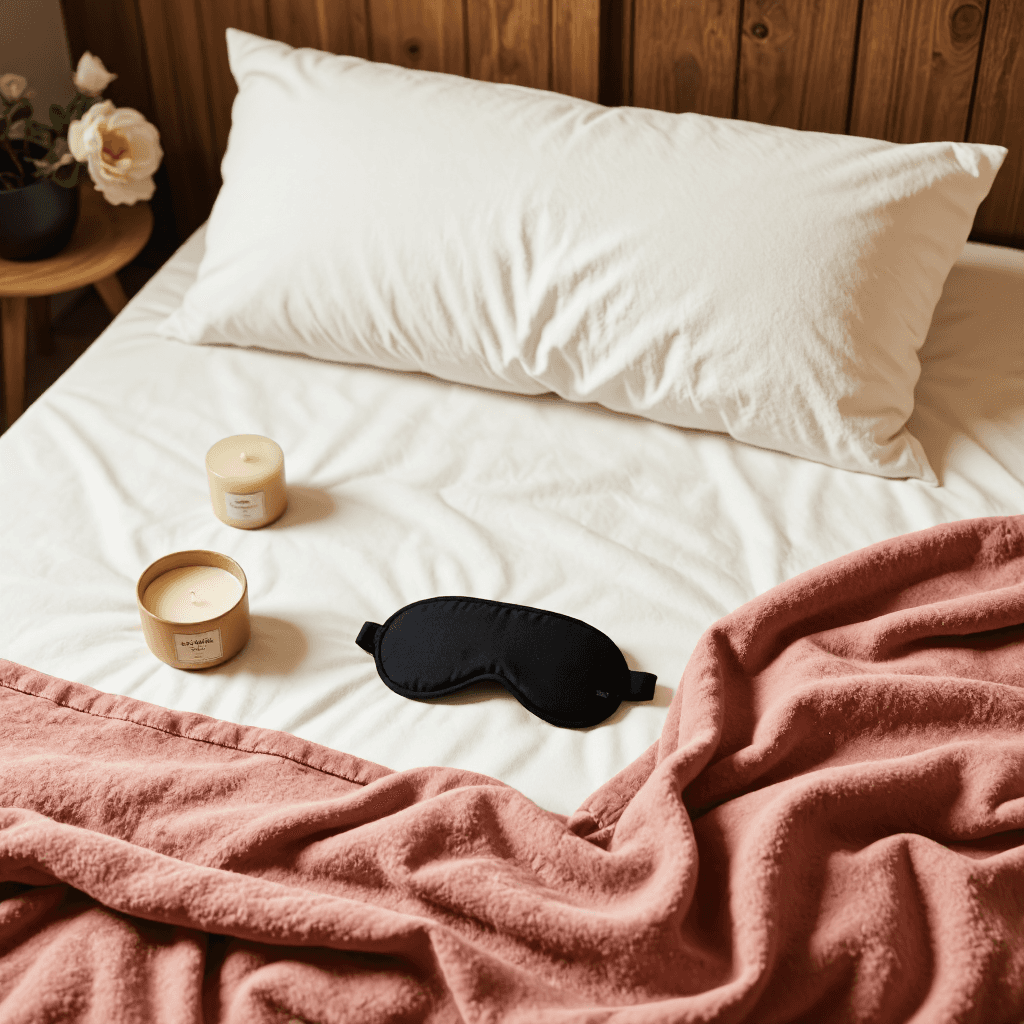 product photography of sleep mask