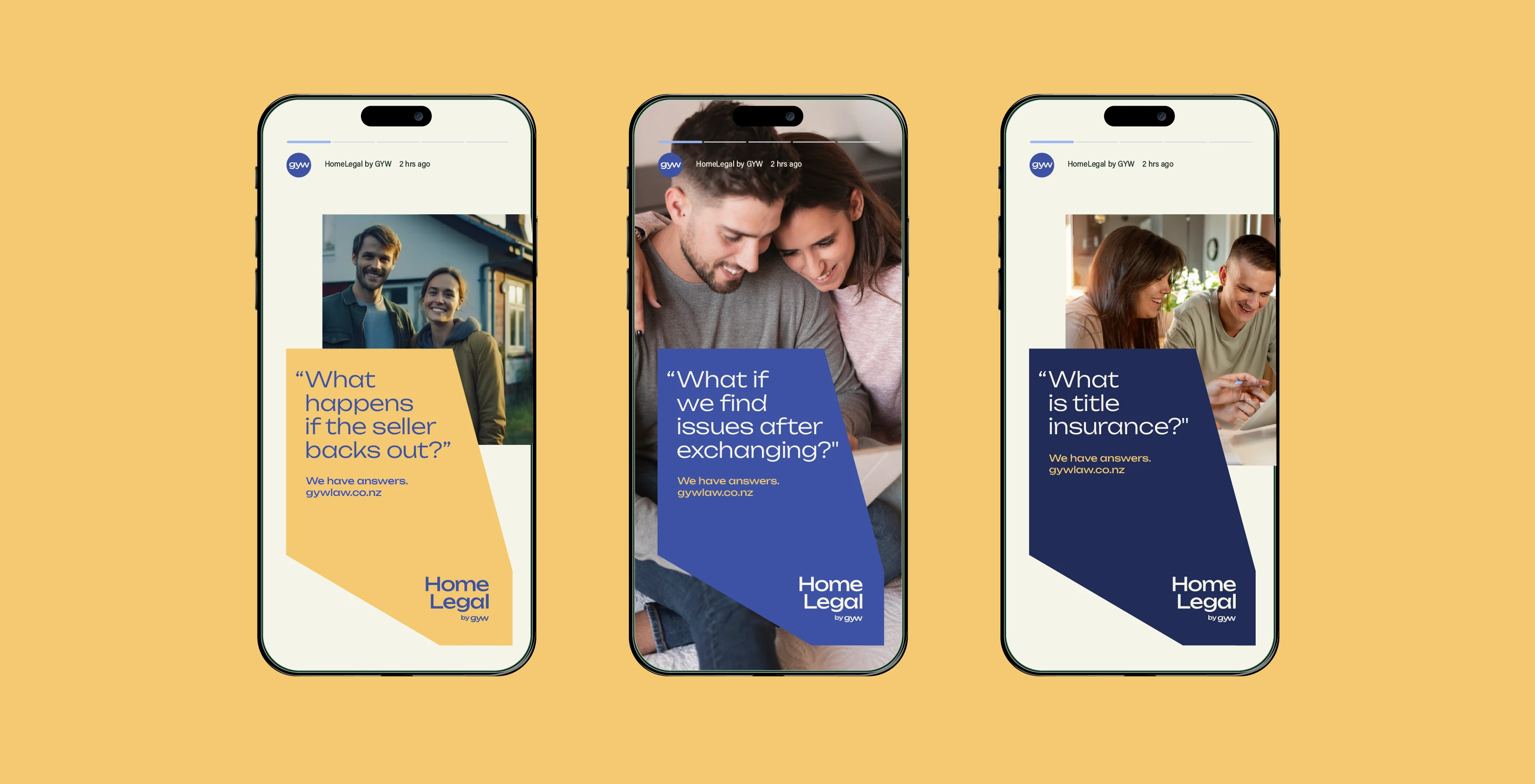 Image of Brand Identity work for GYW