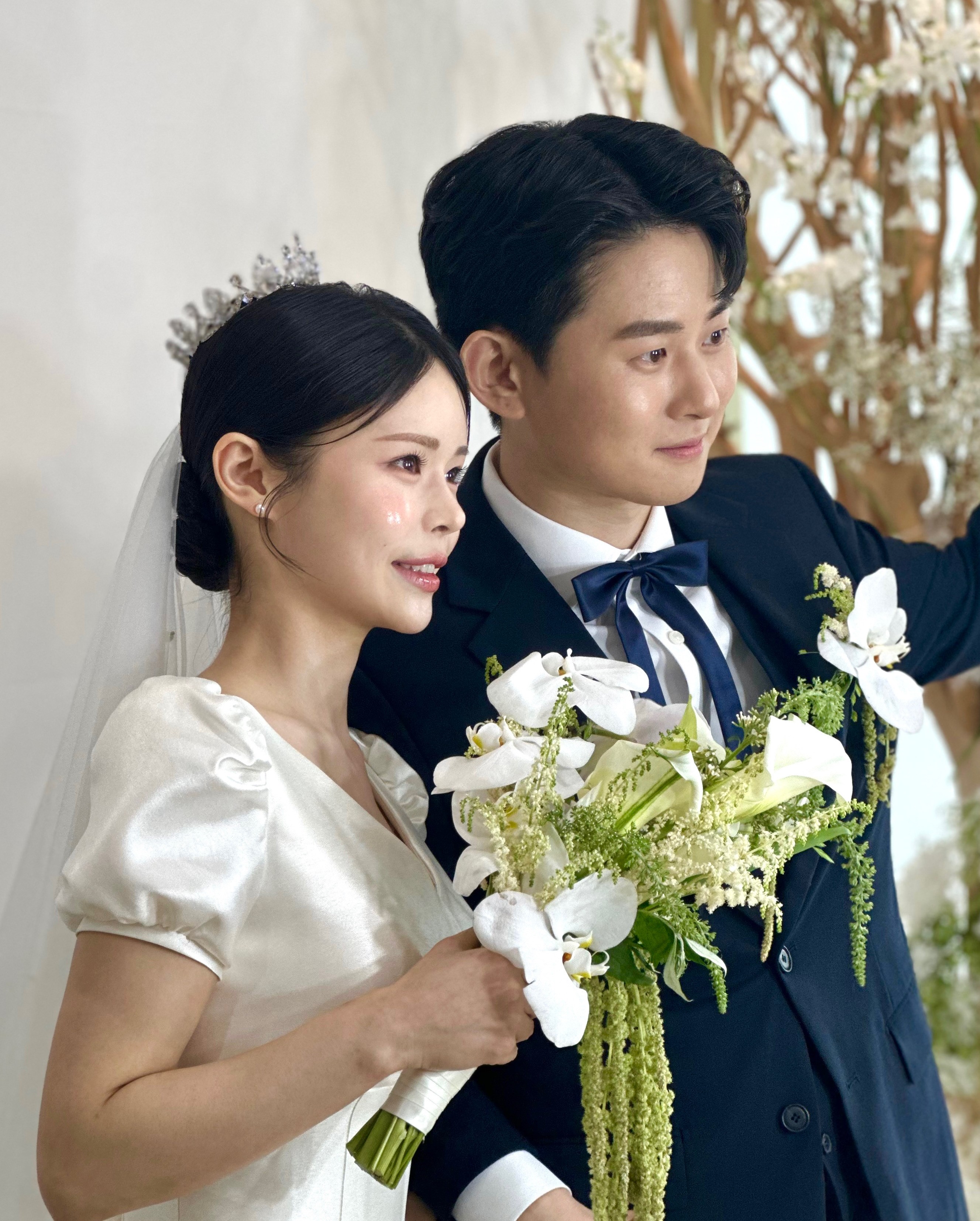 Dynamic picture of a cyclist riding downhill