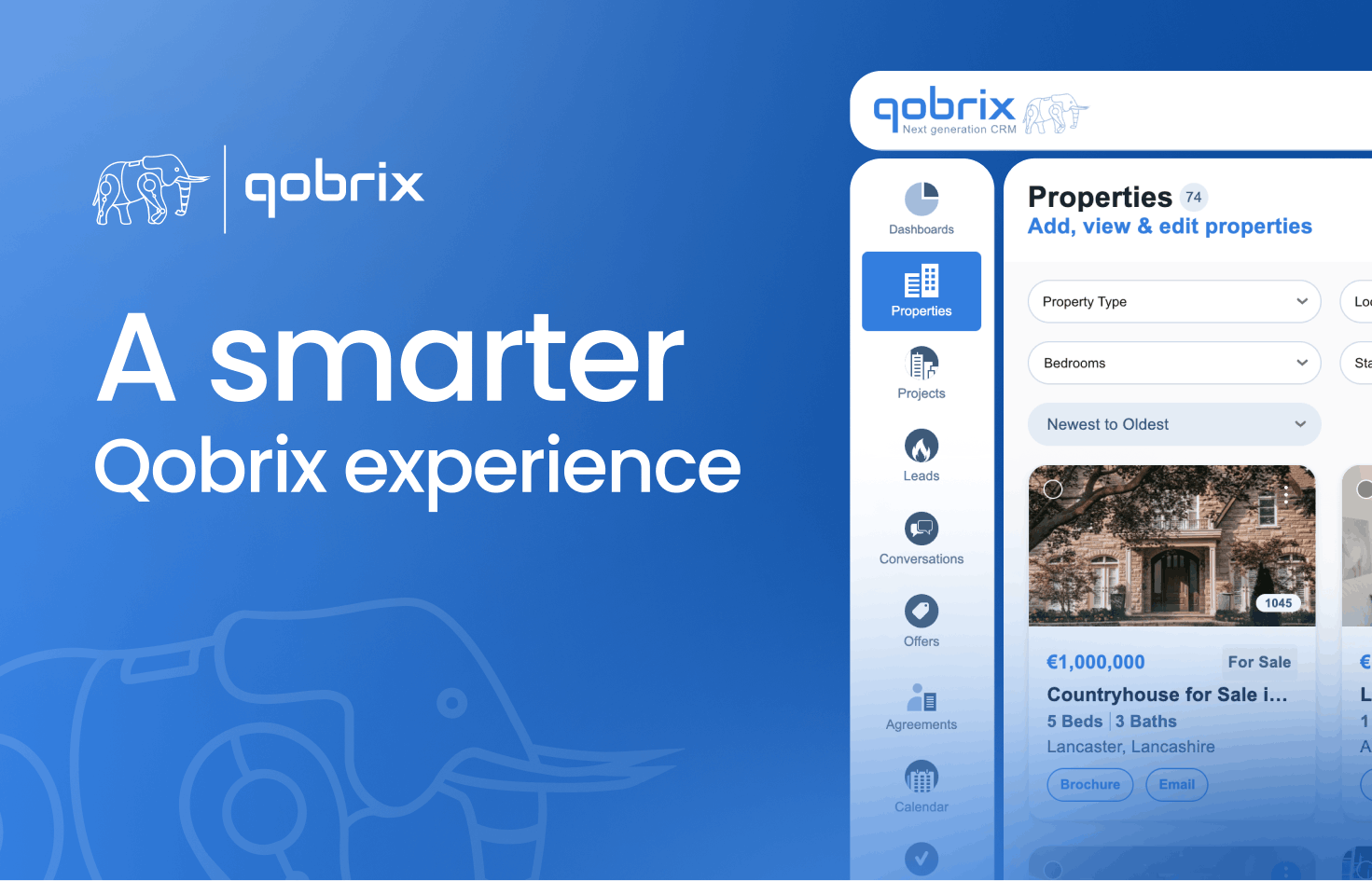 A smarter Qobrix experience