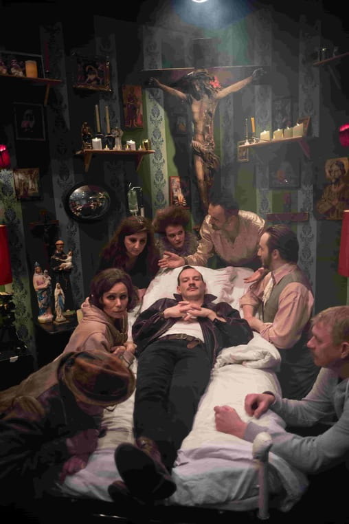 Váradi Gergely Stuttgartban a GIANNI próbáján