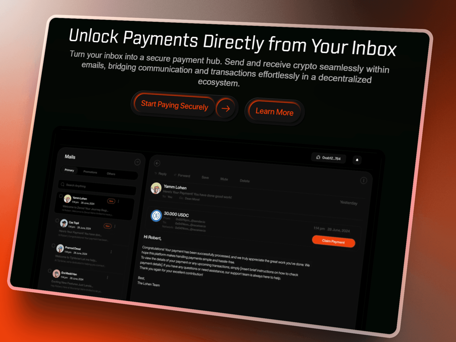 Landing Page
