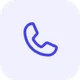 Phone icon representing reduced repetitive calls