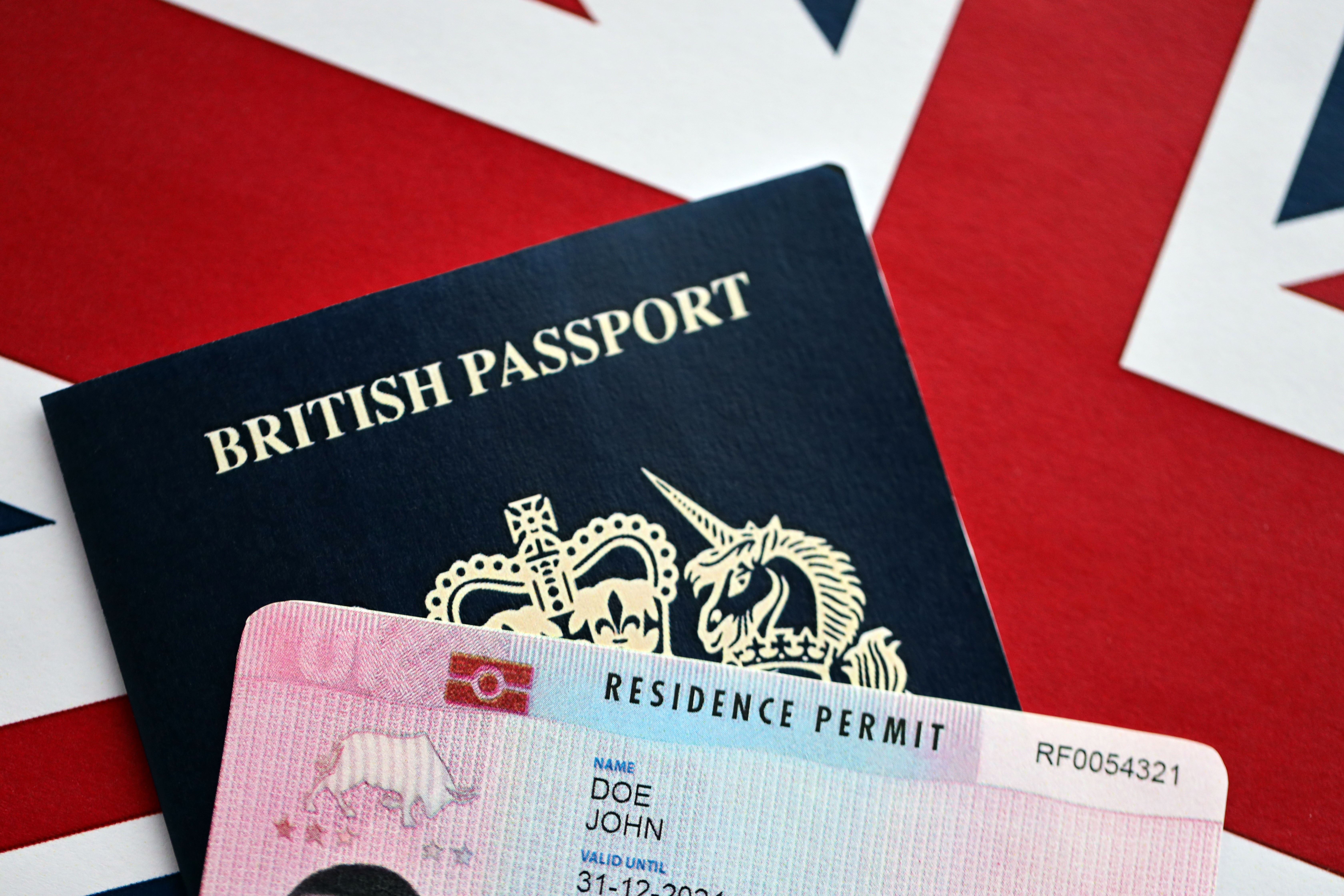 British Passport and Visa