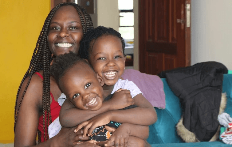 Babysitter Angel Karen with her babysitting kids
